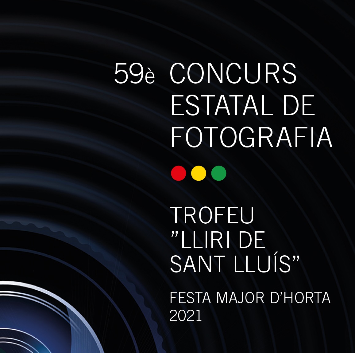 59è Concurs Estatal de Fotografia - Trofeu Lliri de Sant Lluís