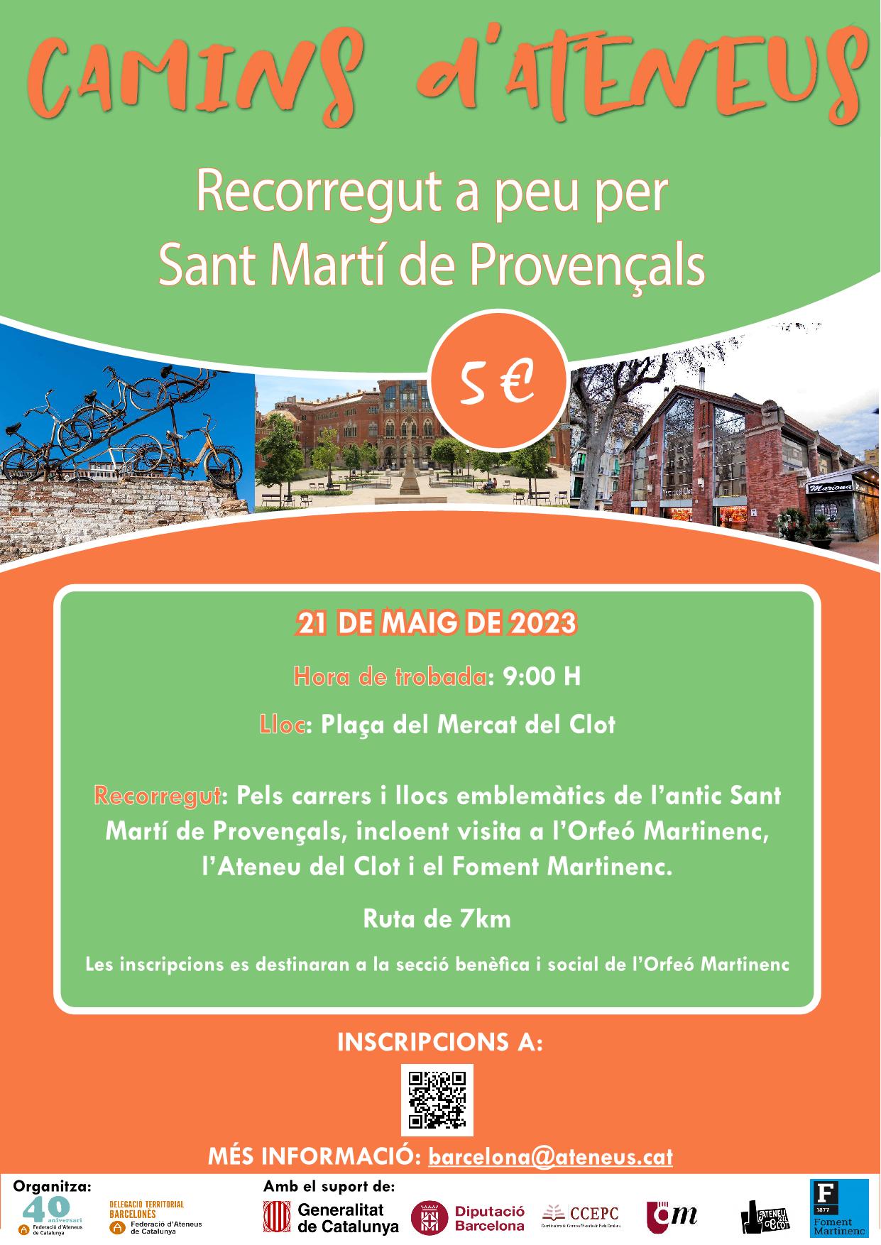 Camins d'Ateneus Sant Martí de Provençals