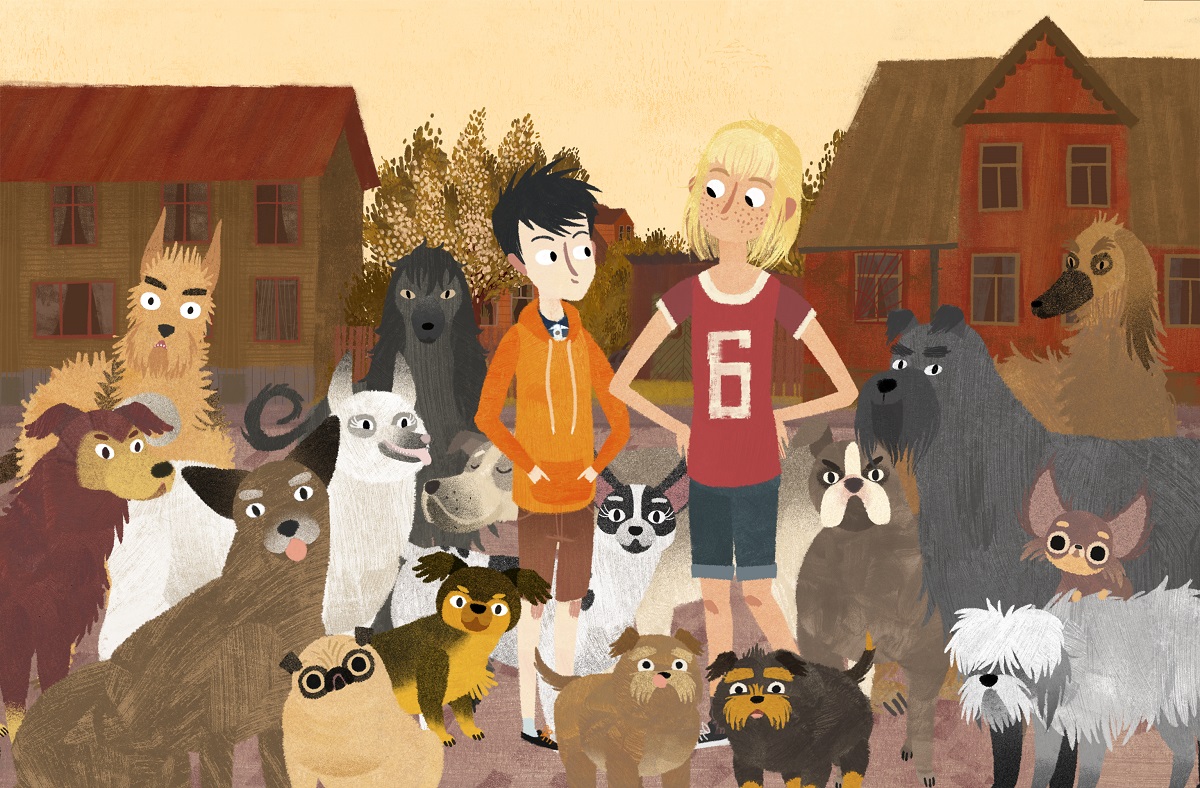 Jacob, Mimi i els gossos del barri 